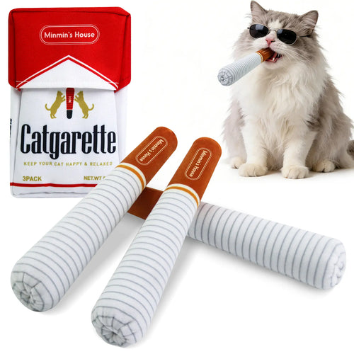 Catnip Toys with A+ Premium Natural Catnip – Baby-Grade Interactive Chew & Kicker Toys for Indoor Cats & Kittens, Boredom & Stress Relief